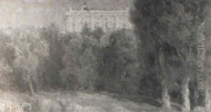 Palacio De Oriente by Manuel Salces y Gutierrez
