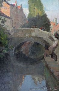Reflections, Bruge by Molly D. Sale