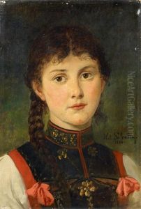 Portrat Eines Jungen Madchens
