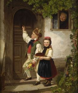 Die Gratulanten by Hubert Salentin