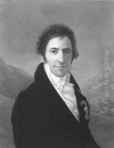 Portrait Of A Man by Carl Von Sales