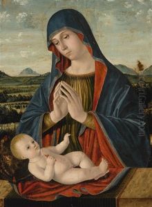 Madonna Adoring The Child