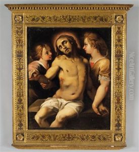 Cristo Sorretto Dagli Angeli by Ventura Salimbeni