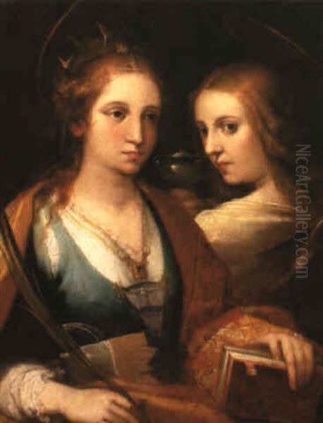 St. Mary Magdalene And St. Catherine - view 1