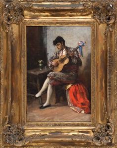 El Torero Guitarrista by Augustin Salinas y Teruel