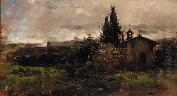 A Chapel In A Spanish Landscape - view 1