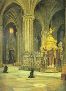 Interior De La Seo De Zaragoza