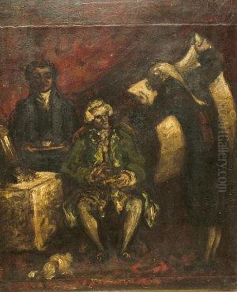 Figures In An Interior - view 1
