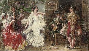 The Flamenco Dancers by Juan Pablo Salinas