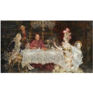 El Brindis (toasting The Cardinal)