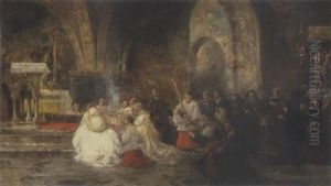 Heilige Messe In Der Unterkirche Von S. Francesco In Assisi
