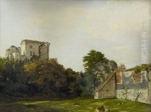 Donjon De Tancarville by Auguste Bougourd
