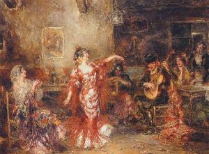 The Spanish Dancer by Juan Pablo Salinas
