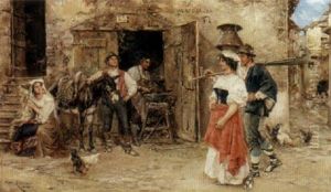 Outside The Blacksmith's by Juan Pablo Salinas