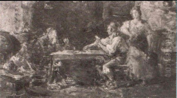 The Card Players - view 1
