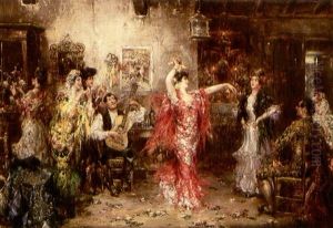 Dancing In The Tavern by Juan Pablo Salinas