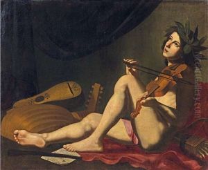Allegorie De La Musique by Tommaso Salini
