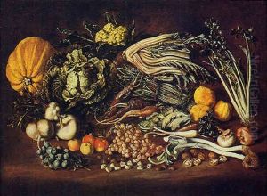 Natura Morta Di Ortaggi E Frutta Natura Morta Di Ortaggi E Frutta