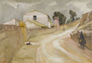 Sizilianische Strasse by Carl Albert Von Salis-Soglio