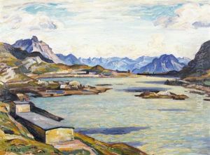 Der Julierpass In Graubunden