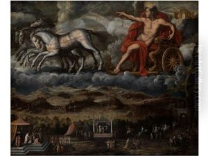 Allegorie Der Sonne by Anthonis Sallaert