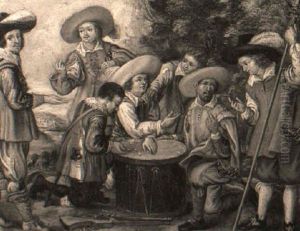 Officers Playing Dice