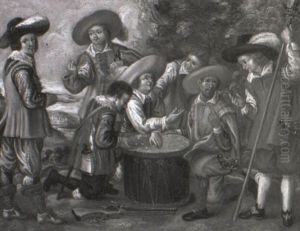 Officers Playing Dice