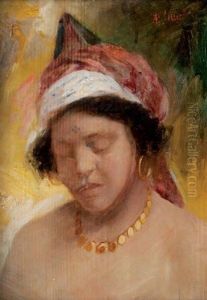 Jeune Juive Algerienne by Pierre-Alexandre Salles