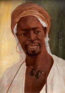 Musicien Algerien by Pierre-Alexandre Salles