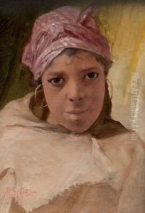 Jeune Algerienne by Pierre-Alexandre Salles