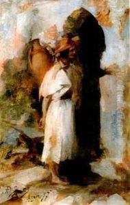 La Porteuse D'eau by Pierre-Alexandre Salles
