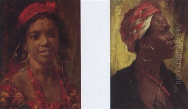 Jeune Fille A La Boucle D'oreille - view 1