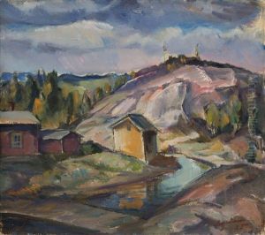 By The Stream by Tyko Sallinen