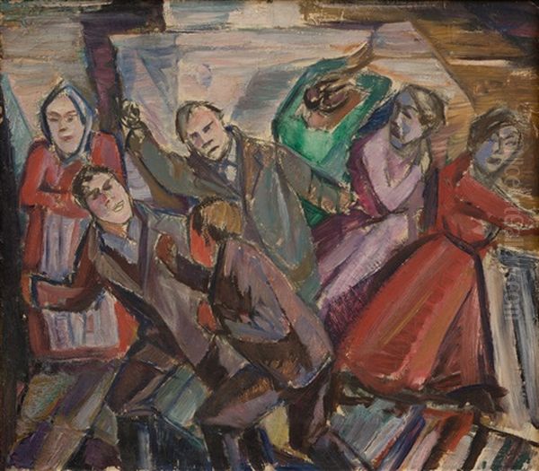 Study For The Fight Ii - view 1