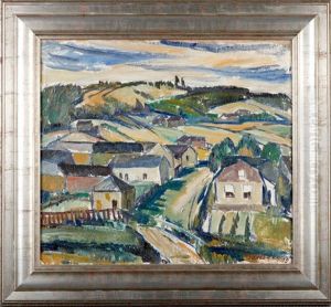 Village Landscape by Tyko Sallinen