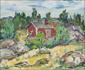 Saaristolaismokki by Tyko Sallinen