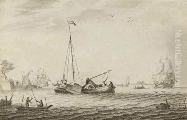 A Kaag And Other Vessels - view 1