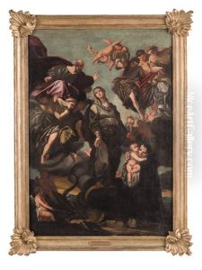 La Vergine E Santi La Vergine E Santi