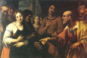 Christ And The Woman Taken In Adultry