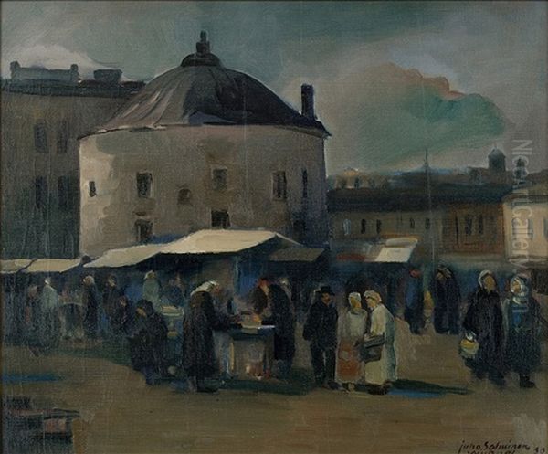 The Marketplace In Vyborg - view 1