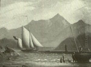 Coastal Scene by Robert Salmon