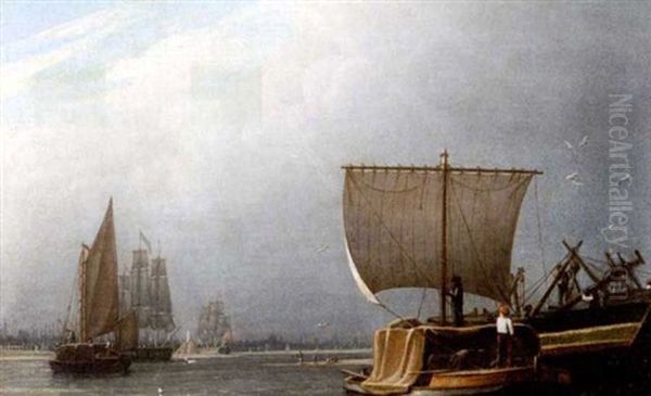 View Of The Thames From Dog's Island - view 1
