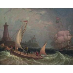 Coming Into Port by Robert Salmon