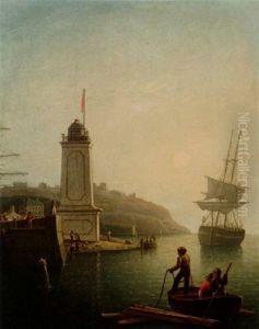 Shipping Off The Lighthouse, North Shields