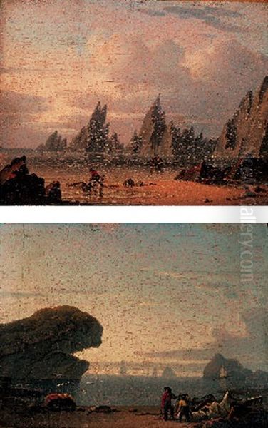 Needle, Rocks And Shore, Isle Of Wight - view 1