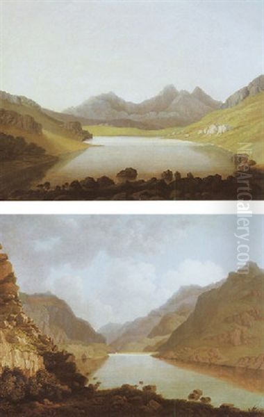 View Of Capel Curig, Looking Towards Mount Snowdon - view 1
