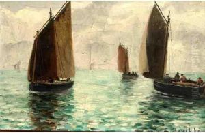 Barque Sous Voile by Etienne Bouille