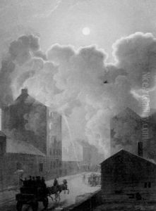Fire Scene By Moonlight Fire Scene By Moonlight