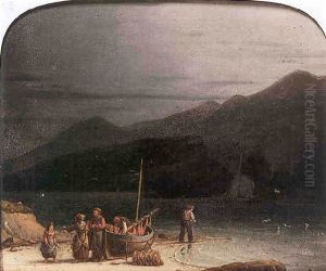 The Kyles Of Bute, Scotland by Robert Salmon