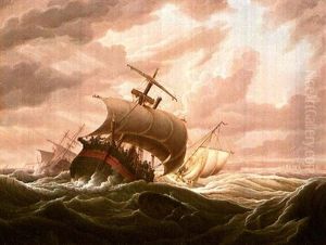 Rough Seas by Robert Salmon